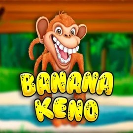 Banana Keno slot logo by Caleta Gaming at Spinhub CasinoBanana Keno