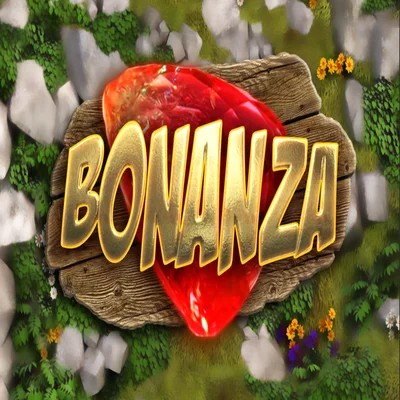 Bonanza slot logo by Big Time Gaming at Spinhub CasinoBonanza