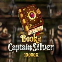 Book of Captain Silver slot logo by All41 Studios at Spinhub CasinoBook of Captain Silver