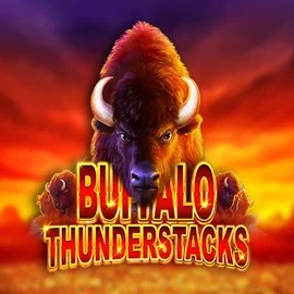 Buffalo Thunderstacks logo by Amatic Industries at Spinhub CasinoBuffalo Thunderstacks