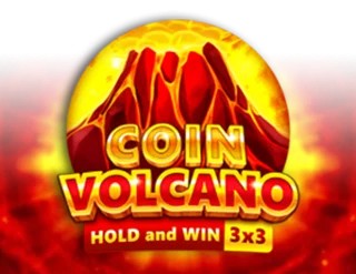 Logo of Coin Volcano from 3 Oaks Gaming at Spinhub Casino