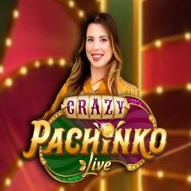 Crazy Pachinko casino game by Evolution – featured logo at Spinhub Casino