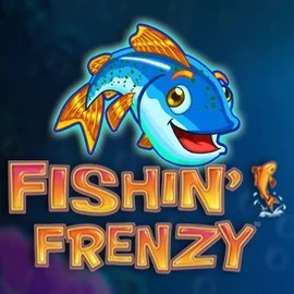 Fishin Frenzy slot logo by Blueprint Gaming at Spinhub CasinoFishin Frenzy