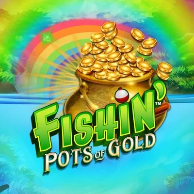 Enjoy Fishin Pots Of Gold by Gameburger Studios – logo hosted on spinhub-casino.uk