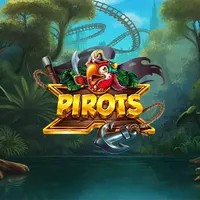 Pirots X game by ELK Studios – logo hosted on Spinhub Casino