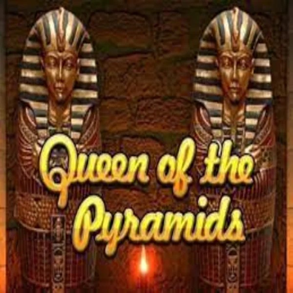Queen of the Pyramids logo by Playtech Spinhub Casino