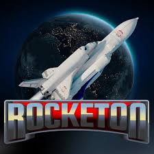 Rocketon logo by Galaxsys at Spinhub CasinoRocketon