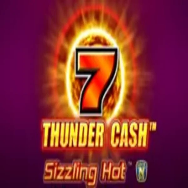 Official Slots logo: Thunder Cash Sizzling Hot by Novomatic at Spinhub Casino
