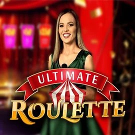 Ultimate Roulette slot logo by Ezugi at Spinhub CasinoUltimate Roulette